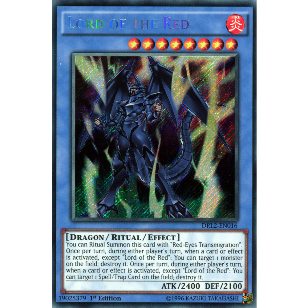 Lord of the Red DRL2-EN016 Yu-Gi-Oh! Card from the Dragons of Legend 2 Set