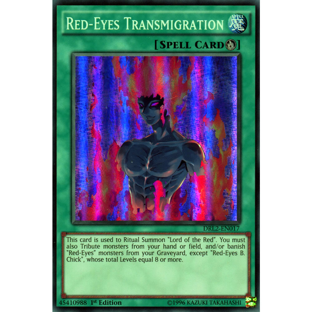 Red-Eyes Transmigration DRL2-EN017 Yu-Gi-Oh! Card from the Dragons of Legend 2 Set