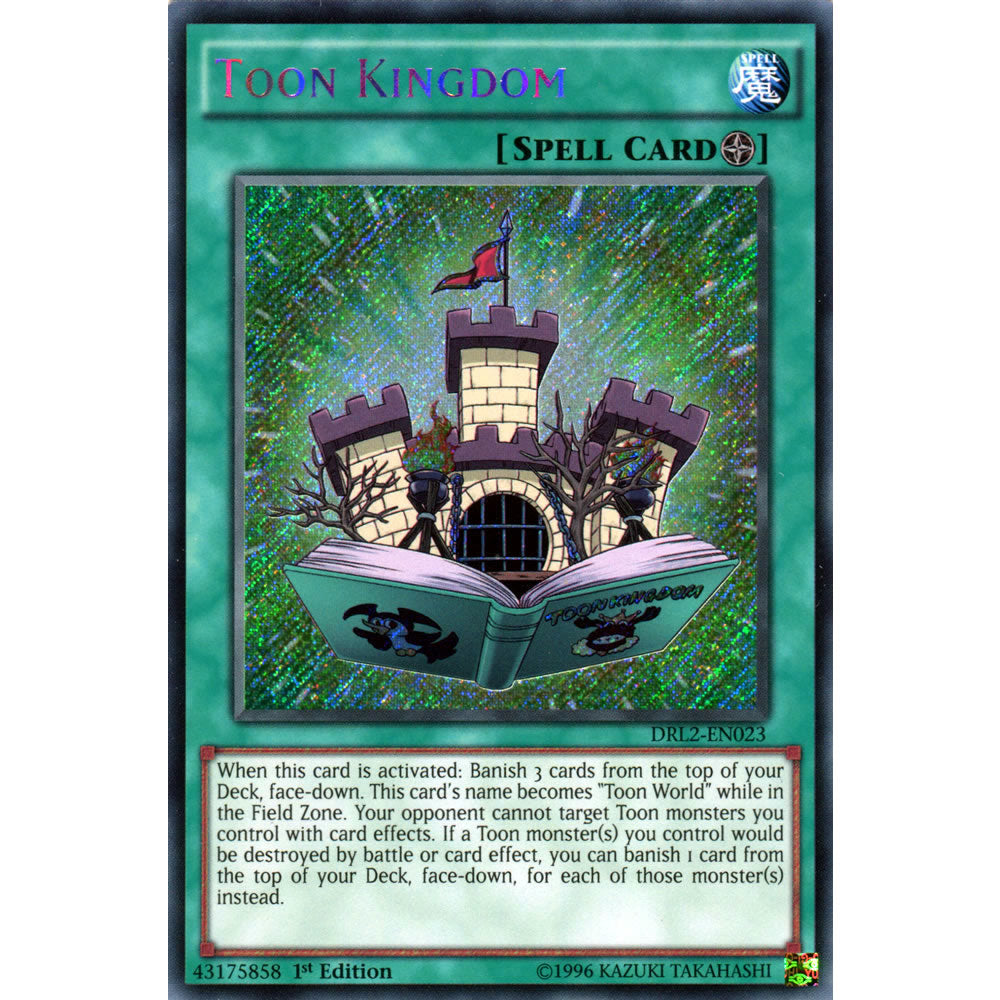 Toon Kingdom DRL2-EN023 Yu-Gi-Oh! Card from the Dragons of Legend 2 Set
