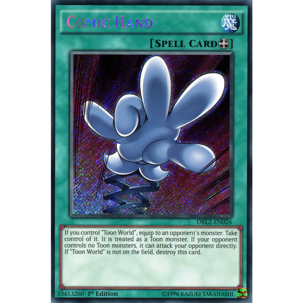 Comic Hand DRL2-EN026 Yu-Gi-Oh! Card from the Dragons of Legend 2 Set
