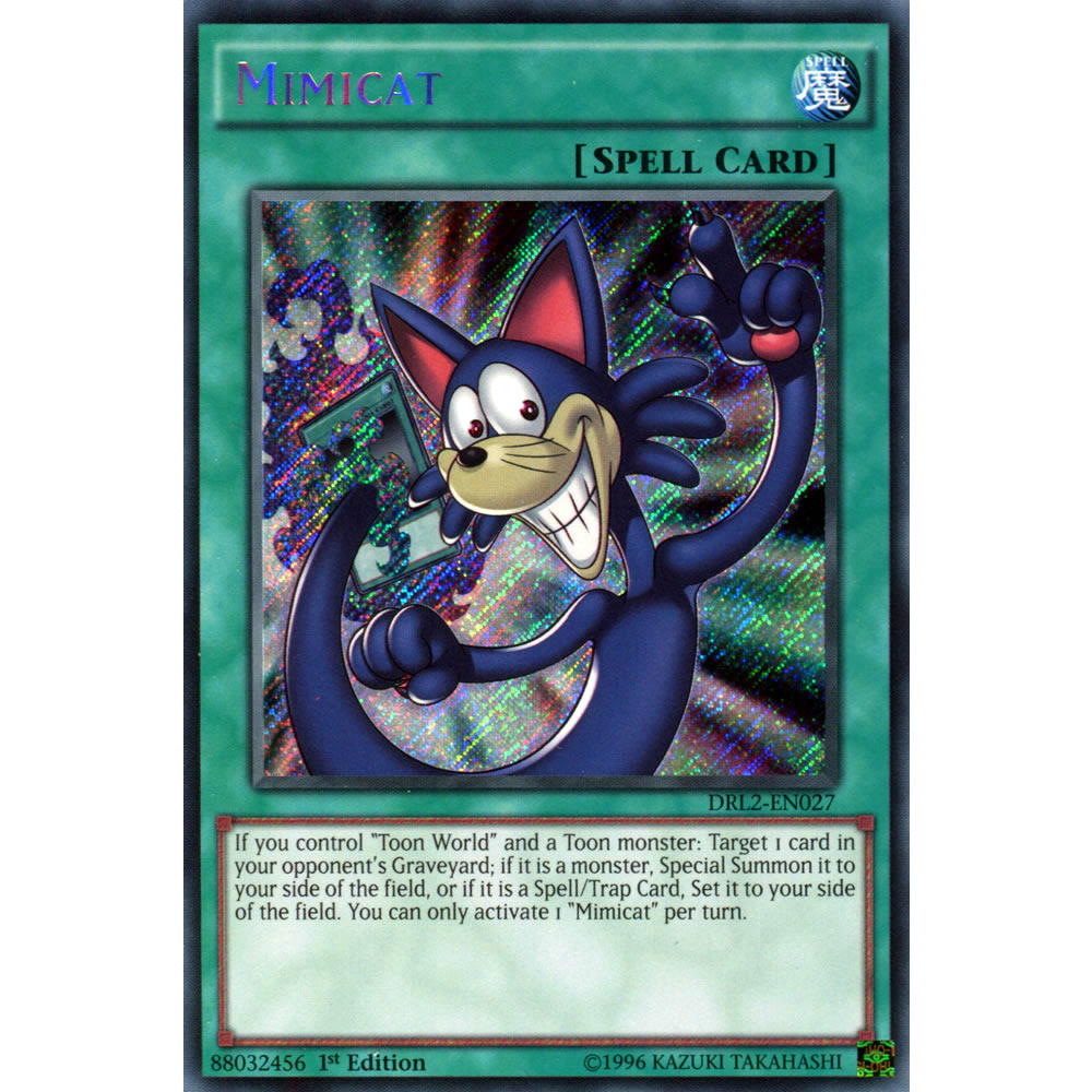 Mimicat DRL2-EN027 Yu-Gi-Oh! Card from the Dragons of Legend 2 Set