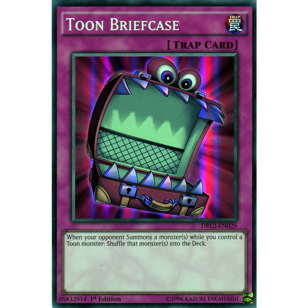 Toon Briefcase DRL2-EN029 Yu-Gi-Oh! Card from the Dragons of Legend 2 Set