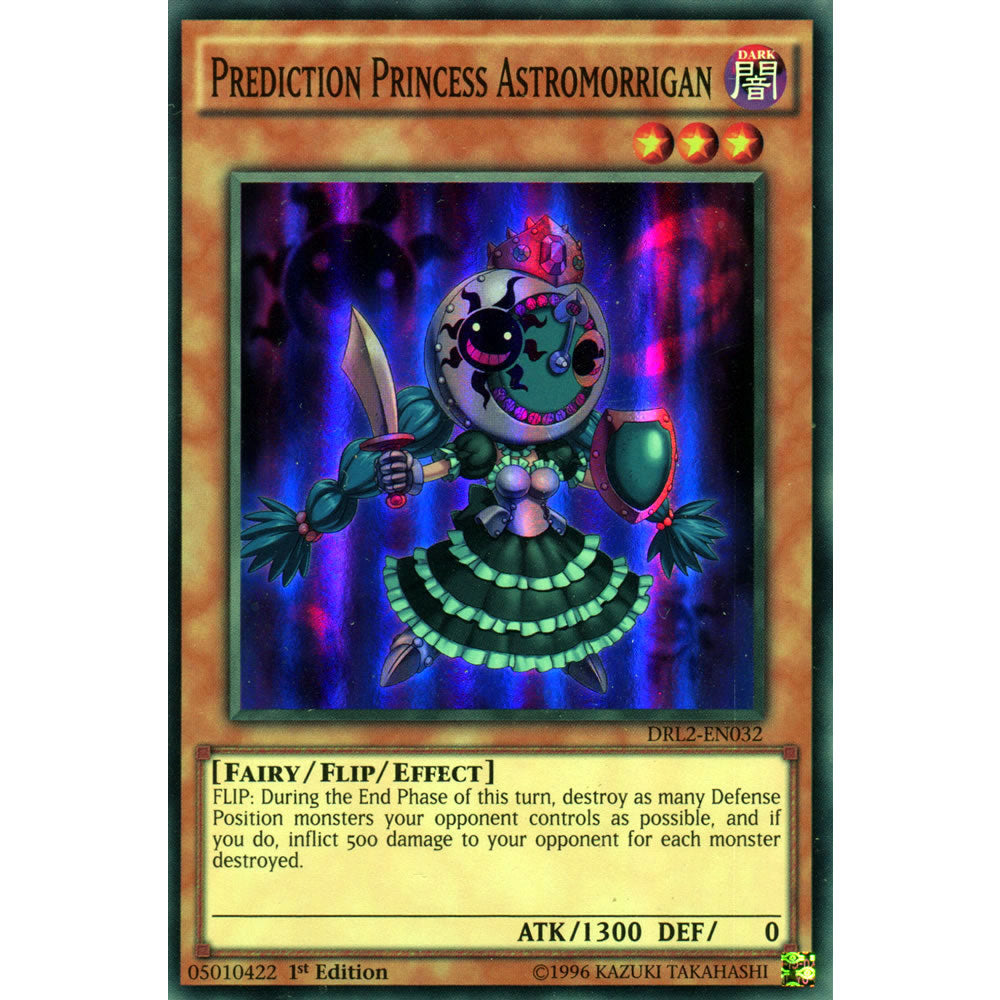 Prediction Princess Astromorrigan DRL2-EN032 Yu-Gi-Oh! Card from the Dragons of Legend 2 Set