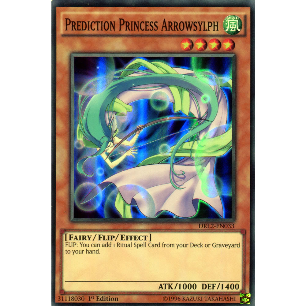 Prediction Princess Arrowsylph DRL2-EN033 Yu-Gi-Oh! Card from the Dragons of Legend 2 Set