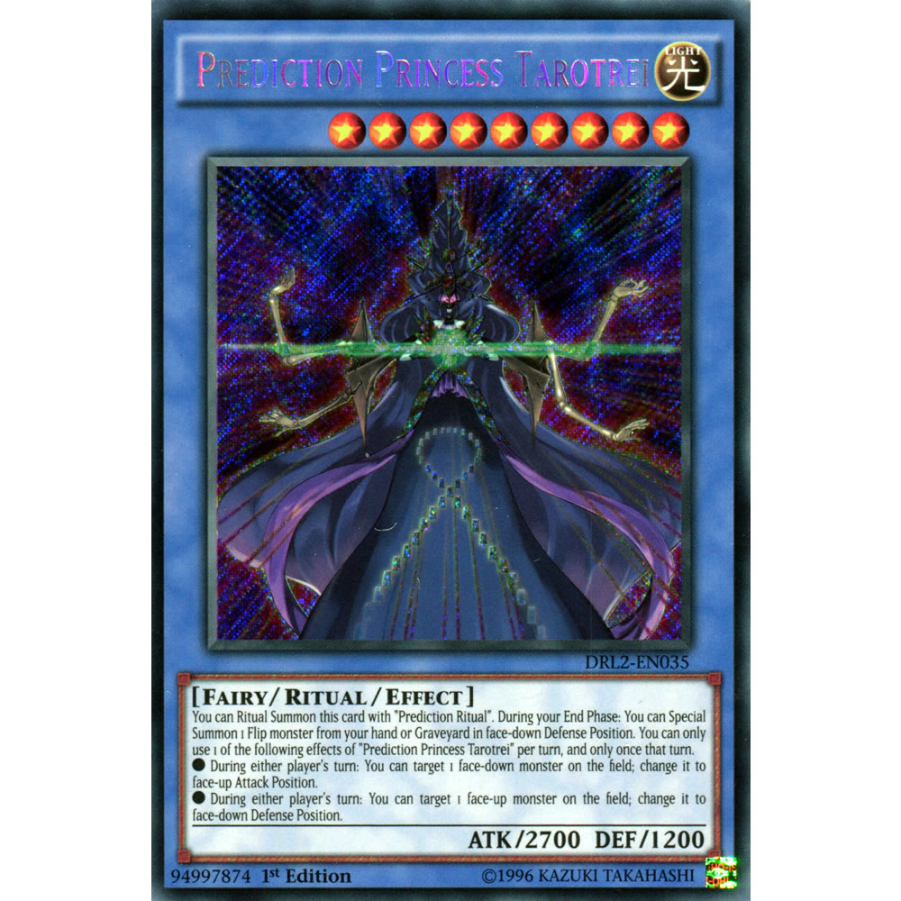 Prediction Princess Tarotrei DRL2-EN035 Yu-Gi-Oh! Card from the Dragons of Legend 2 Set