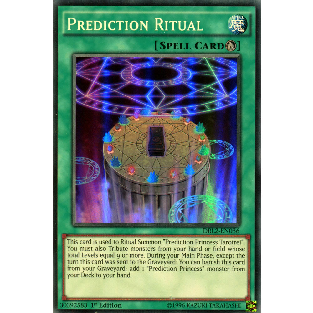 Prediction Ritual DRL2-EN036 Yu-Gi-Oh! Card from the Dragons of Legend 2 Set
