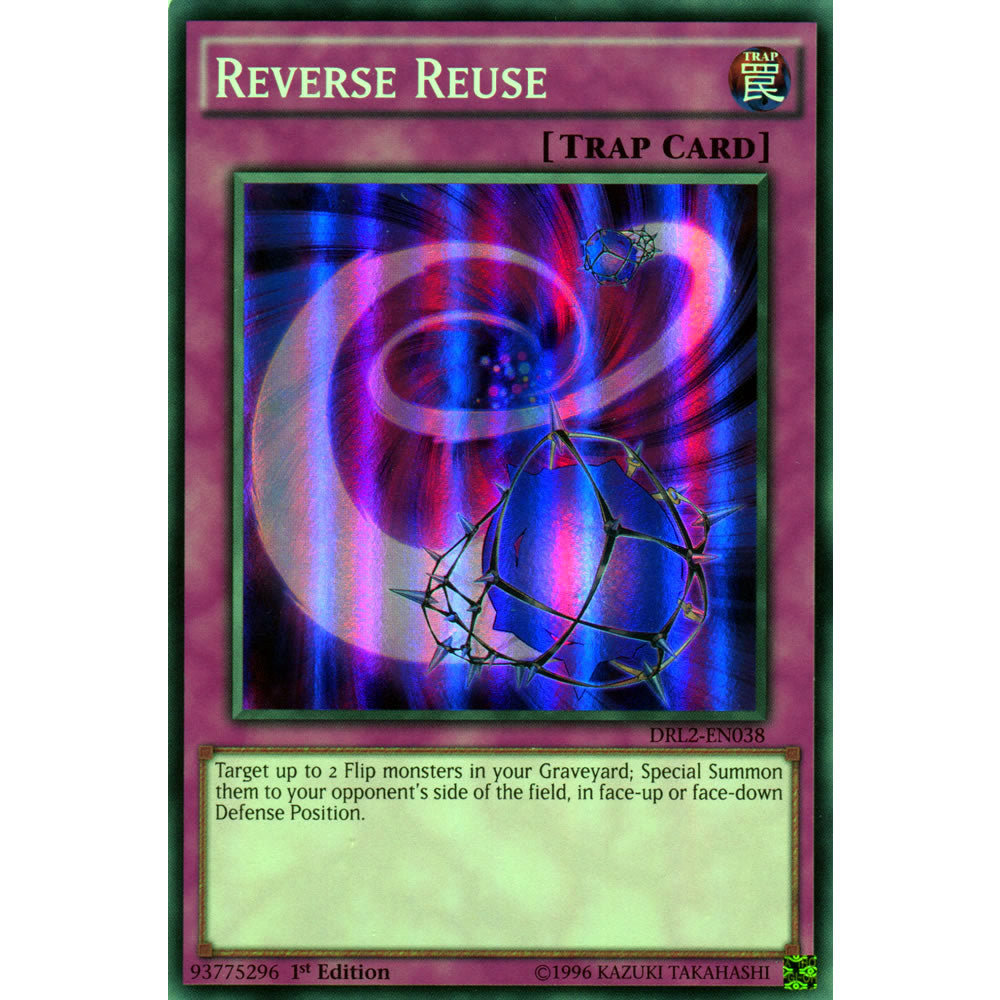 Reverse Reuse DRL2-EN038 Yu-Gi-Oh! Card from the Dragons of Legend 2 Set