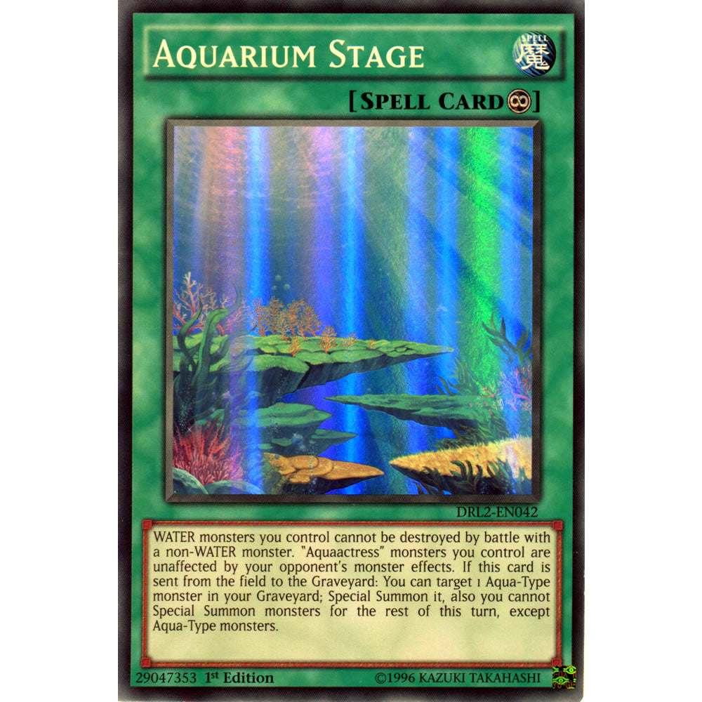 Aquarium Stage DRL2-EN042 Yu-Gi-Oh! Card from the Dragons of Legend 2 Set