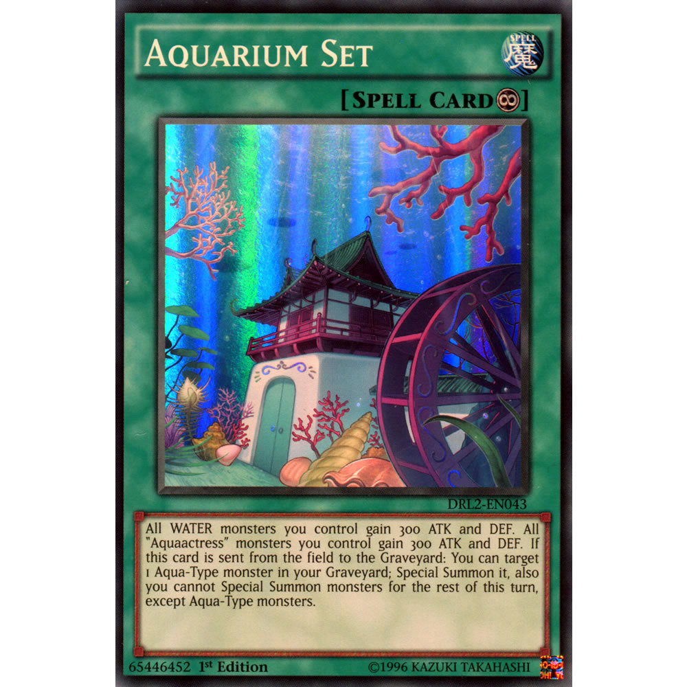 Aquarium Set DRL2-EN043 Yu-Gi-Oh! Card from the Dragons of Legend 2 Set