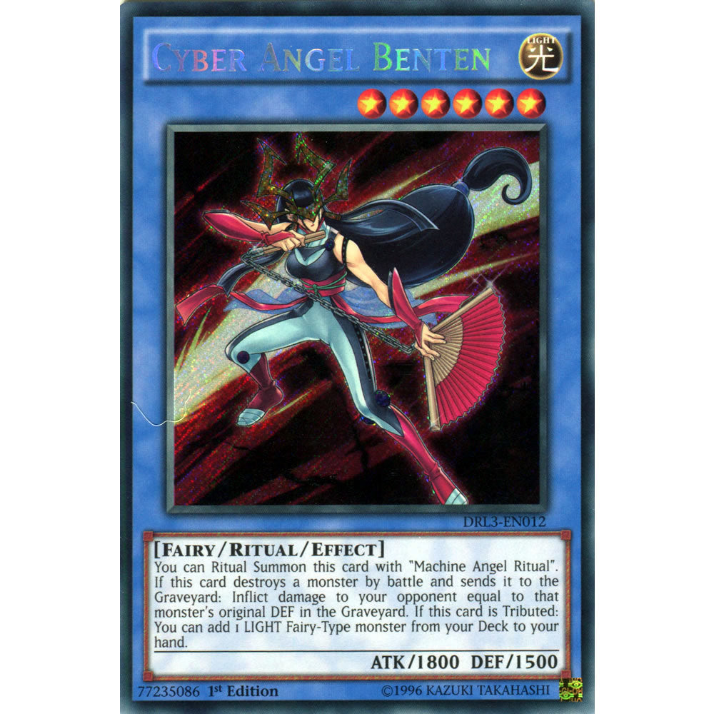 Cyber Angel Benten DRL3-EN012 Yu-Gi-Oh! Card from the Dragons of Legend Unleashed Set