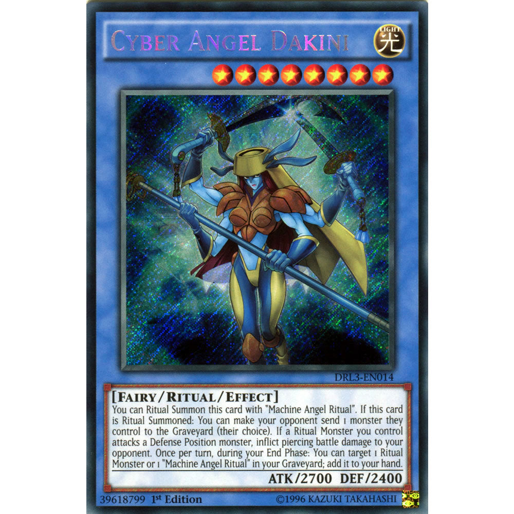 Cyber Angel Dakini DRL3-EN014 Yu-Gi-Oh! Card from the Dragons of Legend Unleashed Set