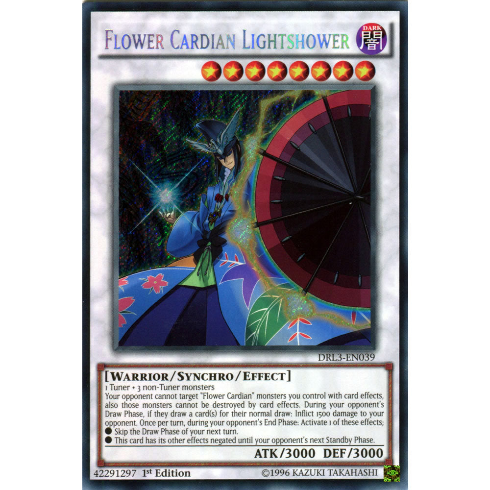 Flower Cardian Lightshower DRL3-EN039 Yu-Gi-Oh! Card from the Dragons of Legend Unleashed Set