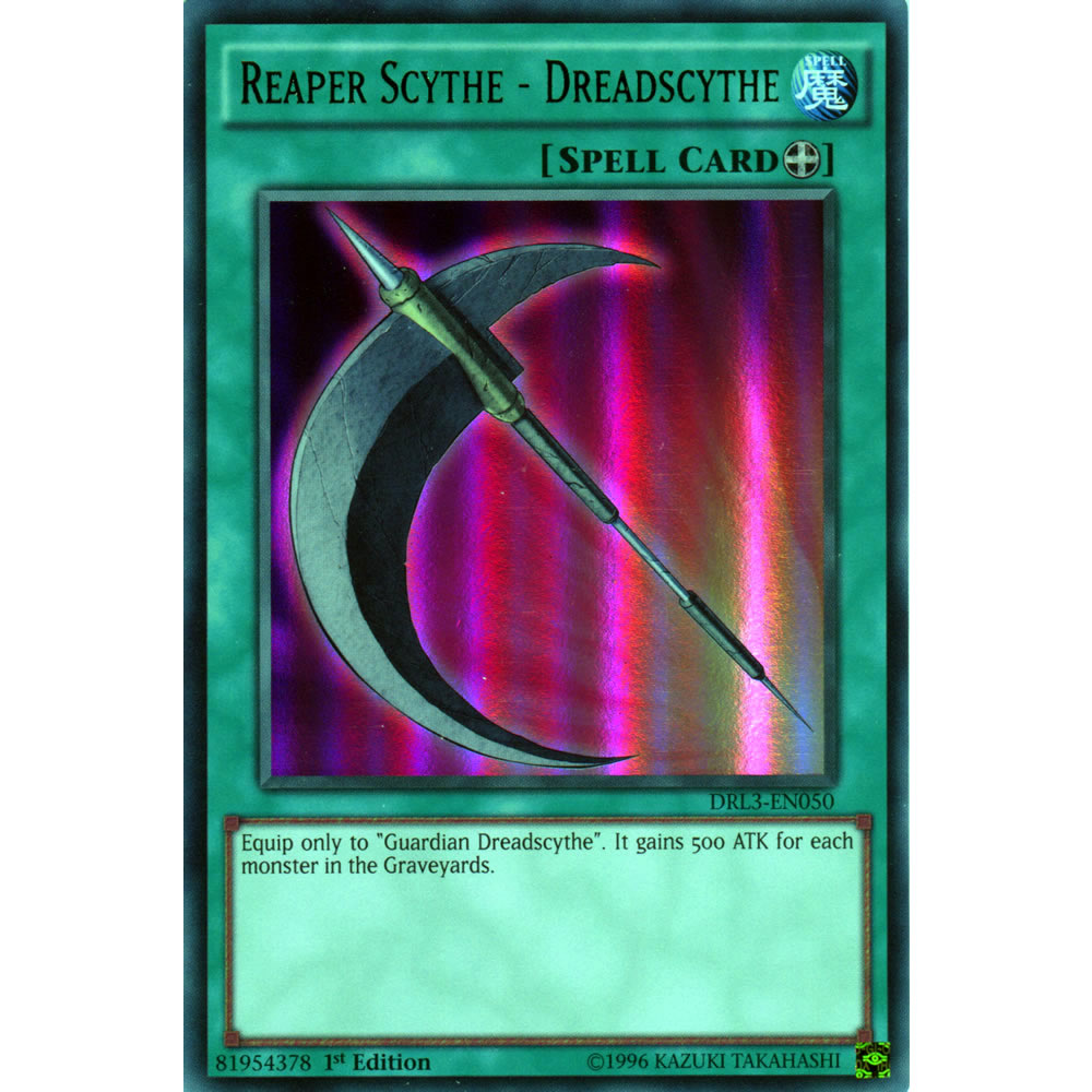 Reaper Scythe - Dreadscythe DRL3-EN050 Yu-Gi-Oh! Card from the Dragons of Legend Unleashed Set