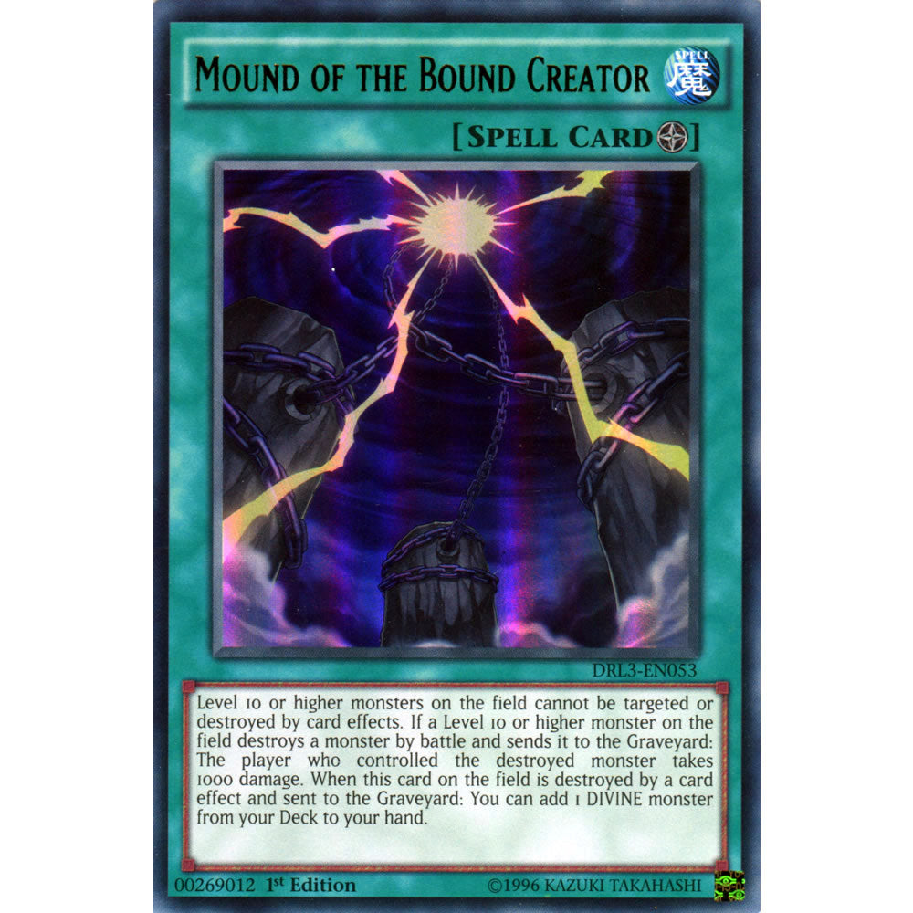 Mound of the Bound Creator DRL3-EN053 Yu-Gi-Oh! Card from the Dragons of Legend Unleashed Set