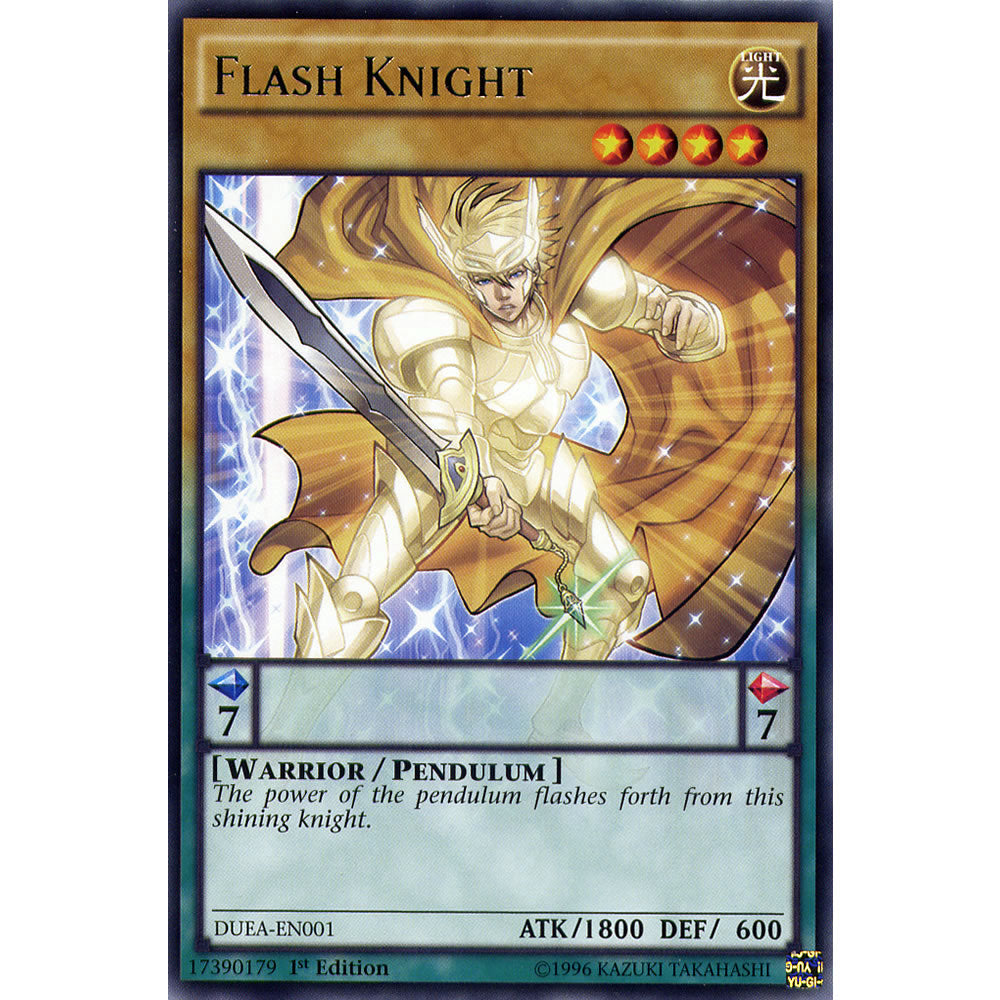 Flash Knight DUEA-EN001 Yu-Gi-Oh! Card from the Duelist Alliance Set