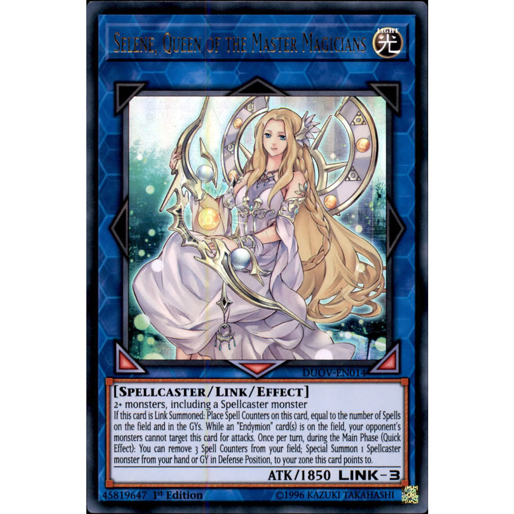 Selene, Queen of the Master Magicians DUOV-EN014 Yu-Gi-Oh! Card from the Duel Overload Set