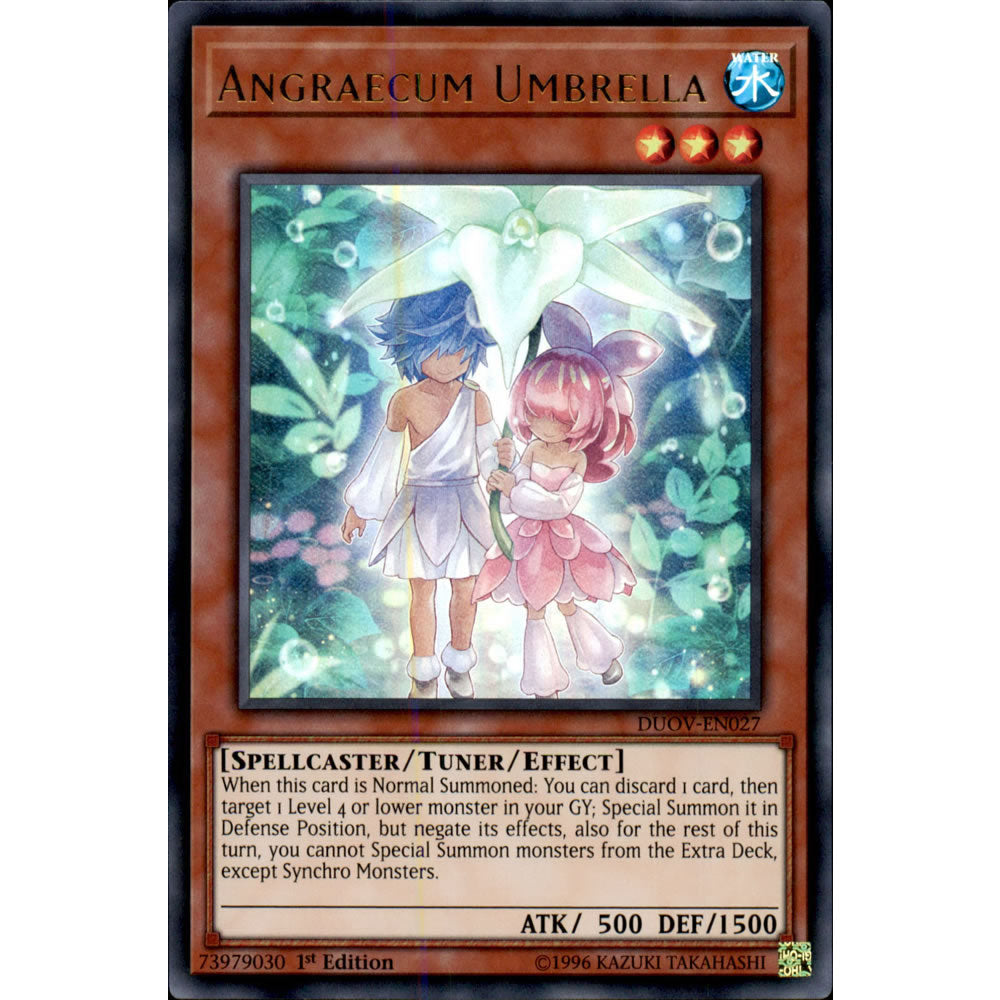 Angraecum Umbrella DUOV-EN027 Yu-Gi-Oh! Card from the Duel Overload Set