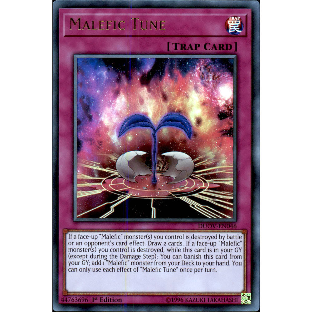 Malefic Tune DUOV-EN046 Yu-Gi-Oh! Card from the Duel Overload Set