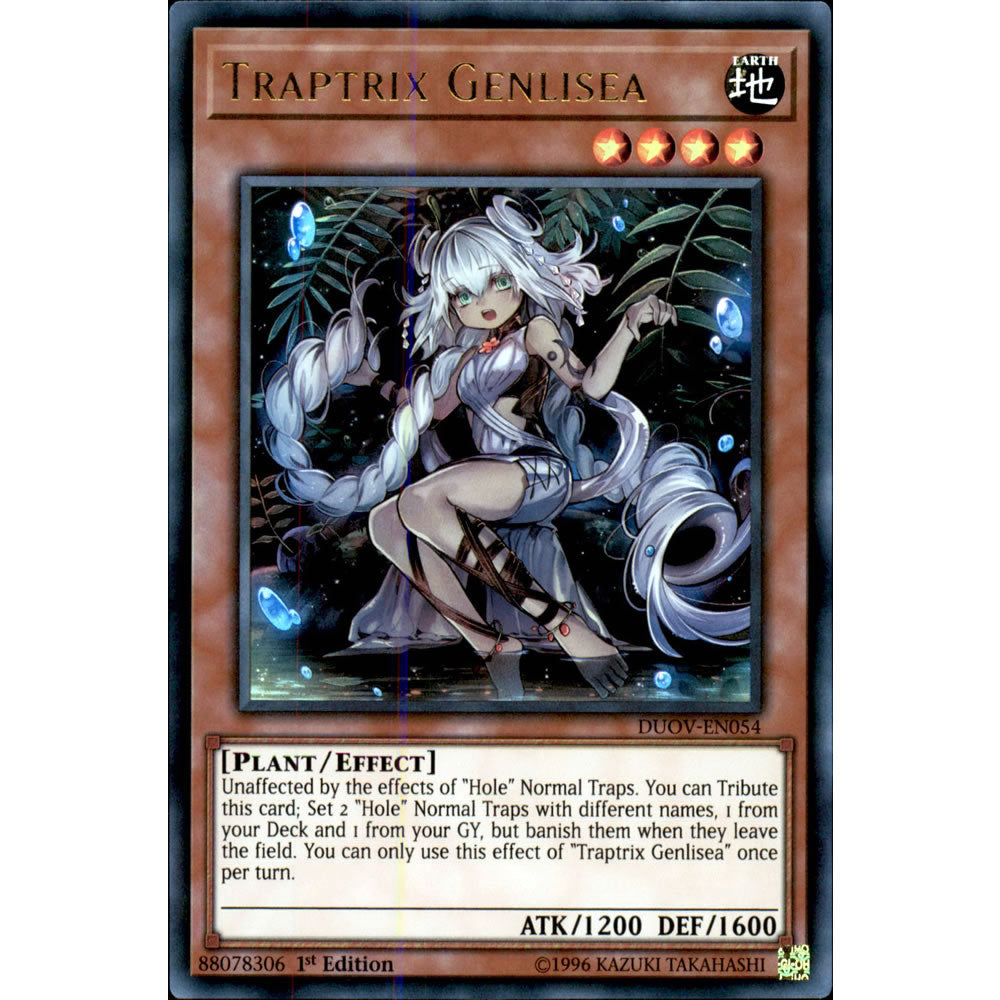 Traptrix Genlisea DUOV-EN054 Yu-Gi-Oh! Card from the Duel Overload Set
