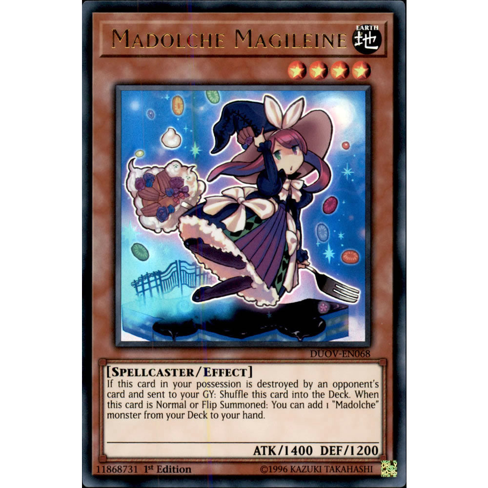 Madolche Magileine DUOV-EN068 Yu-Gi-Oh! Card from the Duel Overload Set
