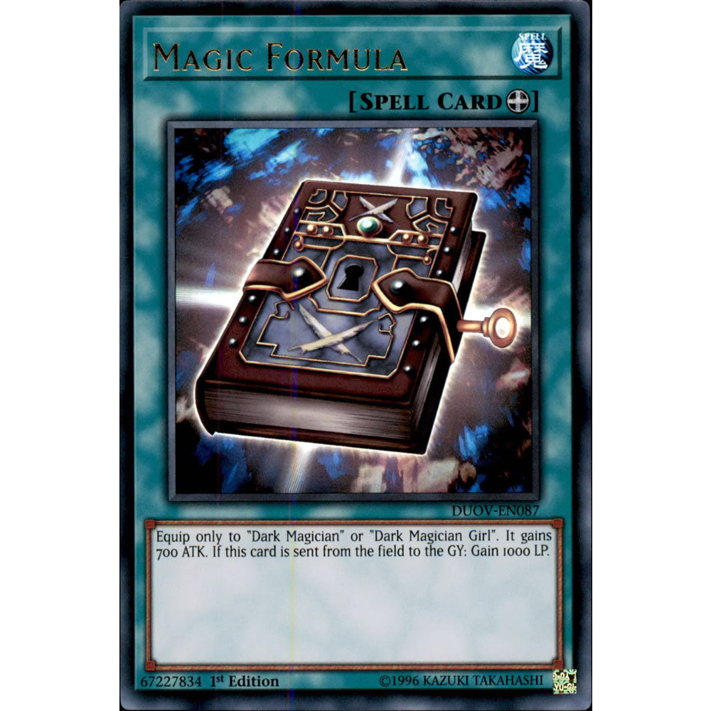 Magic Formula DUOV-EN087 Yu-Gi-Oh! Card from the Duel Overload Set