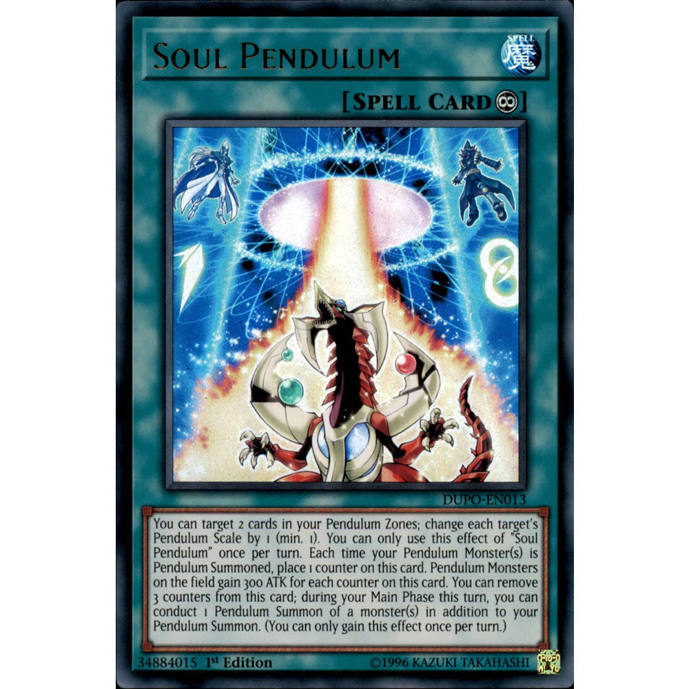Soul Pendulum DUPO-EN013 Yu-Gi-Oh! Card from the Duel Power Set