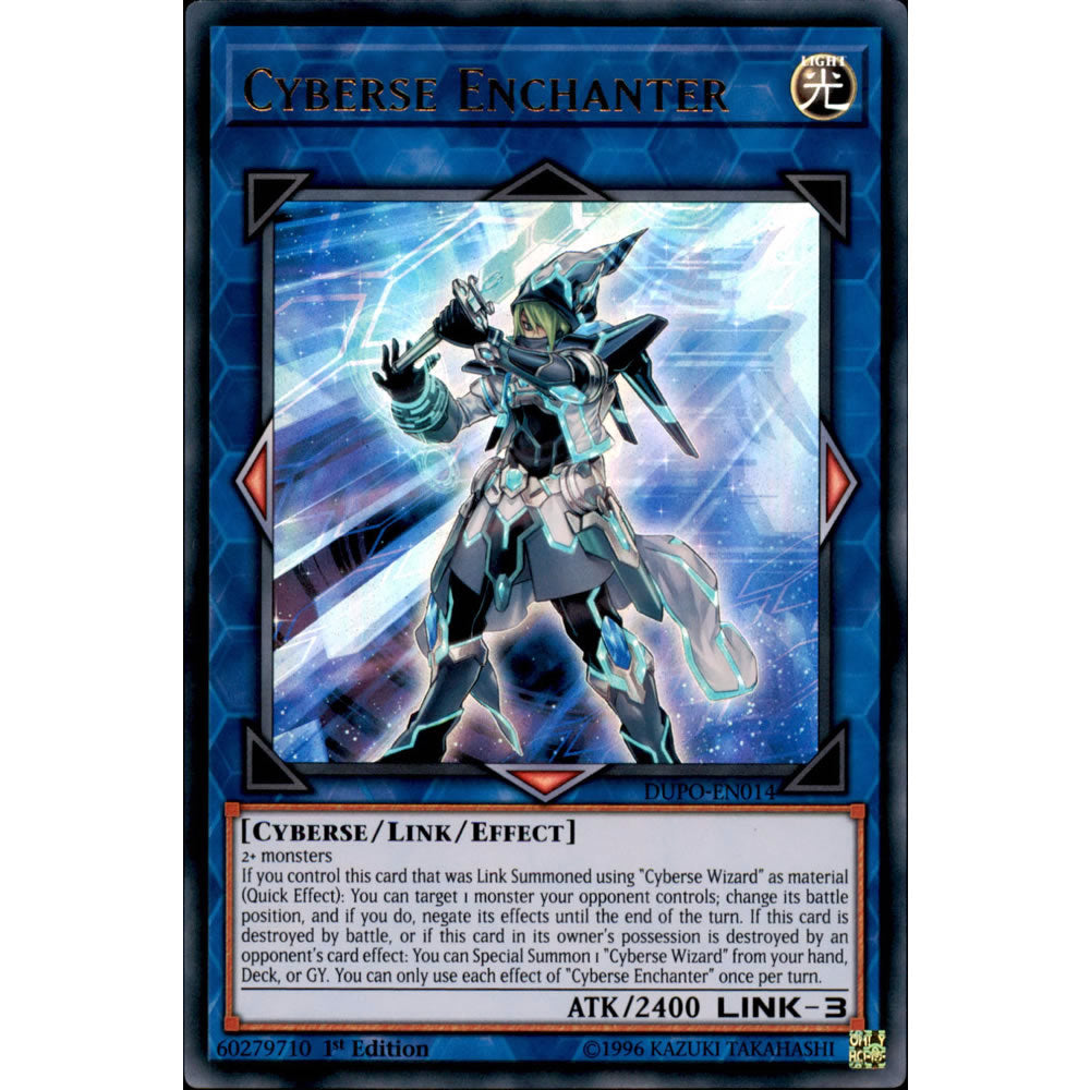 Cyberse Enchanter DUPO-EN014 Yu-Gi-Oh! Card from the Duel Power Set