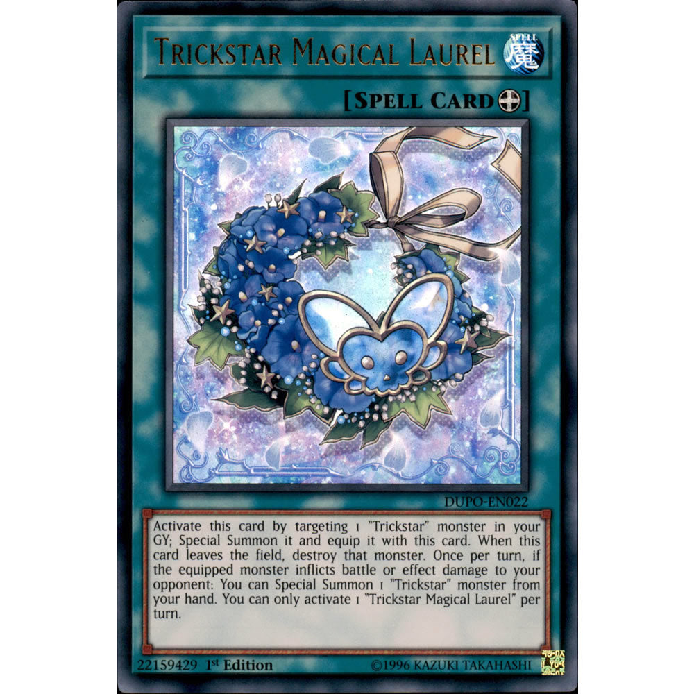 Trickstar Magical Laurel DUPO-EN022 Yu-Gi-Oh! Card from the Duel Power Set
