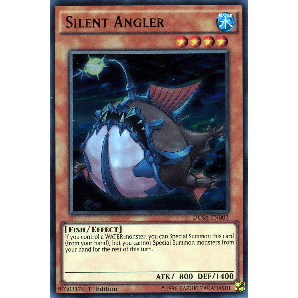 Silent Angler DUSA-EN002 Yu-Gi-Oh! Card from the Duelist Saga Set