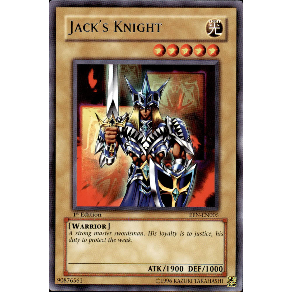 Jack's Knight EEN-005 Yu-Gi-Oh! Card from the Elemental Energy Set