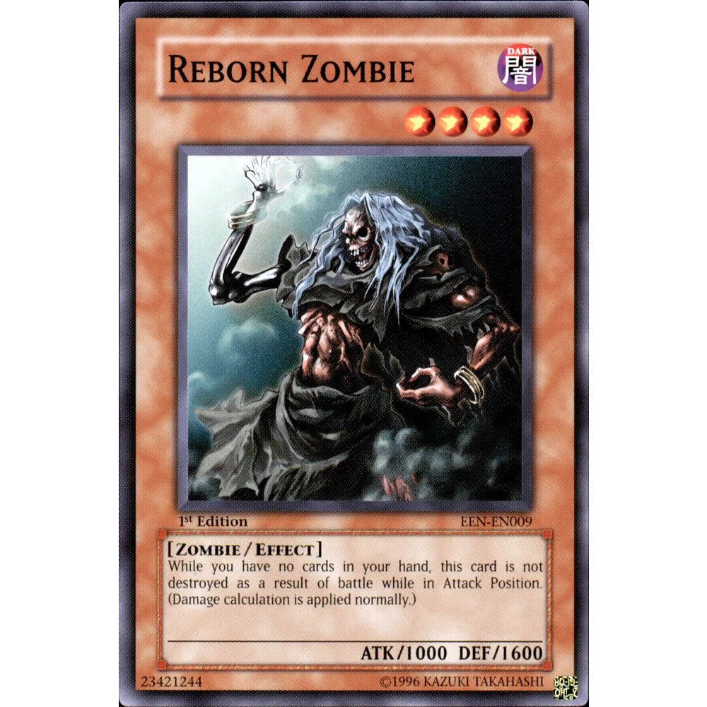 Reborn Zombie EEN-009 Yu-Gi-Oh! Card - Deckboosters Reborn Zombie EEN-009 Yu-Gi-Oh! Card - Deckboosters
