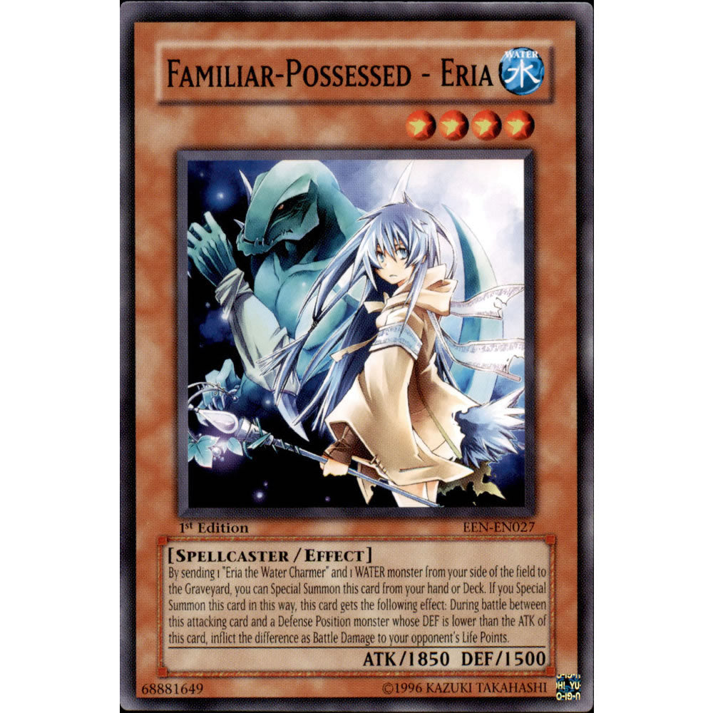 Familiar-Possessed - Eria EEN-027 Yu-Gi-Oh! Card from the Elemental Energy Set