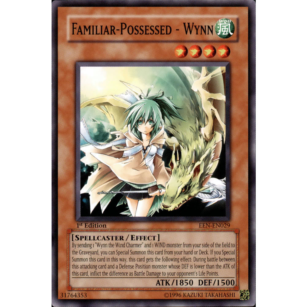 Familiar-Possessed - Wynn EEN-029 Yu-Gi-Oh! Card from the Elemental Energy Set