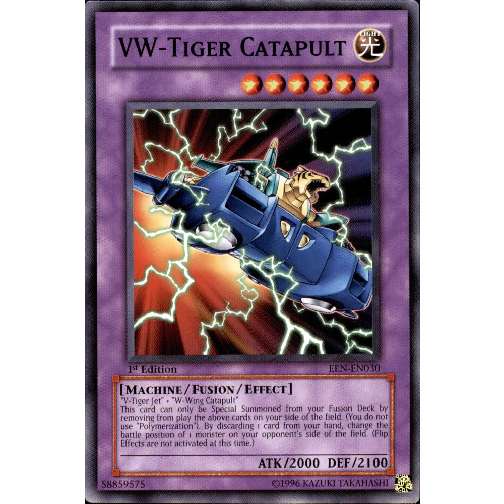 VW-Tiger Catapult EEN-030 Yu-Gi-Oh! Card from the Elemental Energy Set