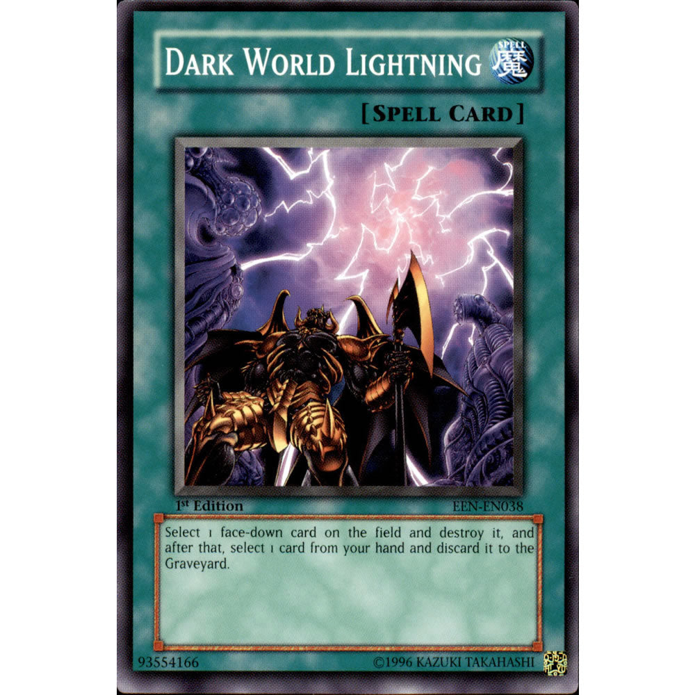 Dark World Lightning EEN-038 Yu-Gi-Oh! Card from the Elemental Energy Set