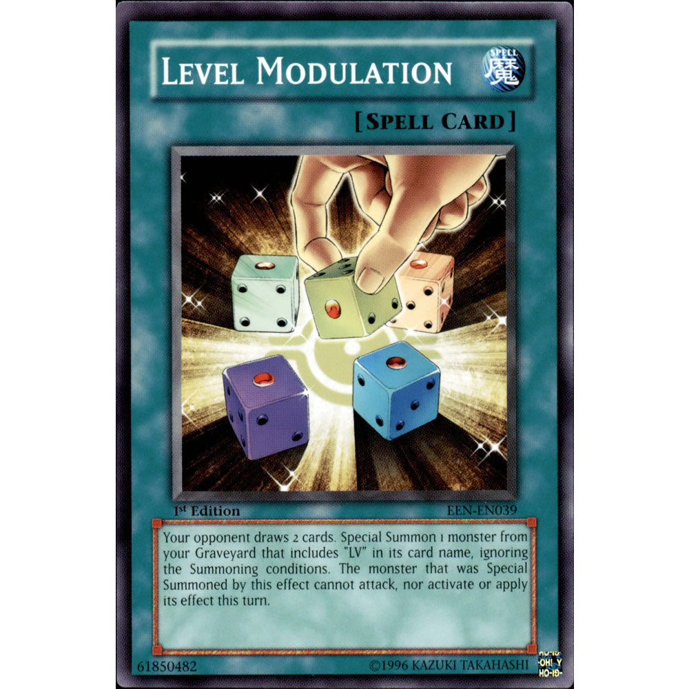 Level Modulation EEN-039 Yu-Gi-Oh! Card from the Elemental Energy Set