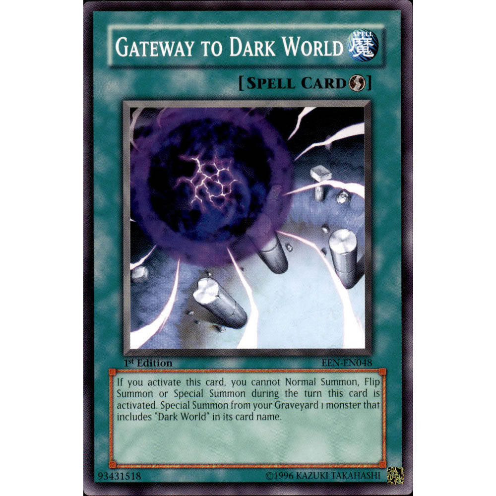 Gateway to Dark World EEN-048 Yu-Gi-Oh! Card from the Elemental Energy Set