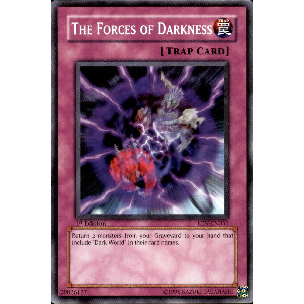 The Forces of Darkness EEN-051 Yu-Gi-Oh! Card from the Elemental Energy Set