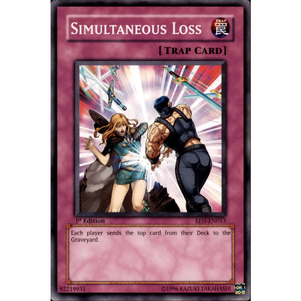 Simultaneous Loss EEN-053 Yu-Gi-Oh! Card from the Elemental Energy Set