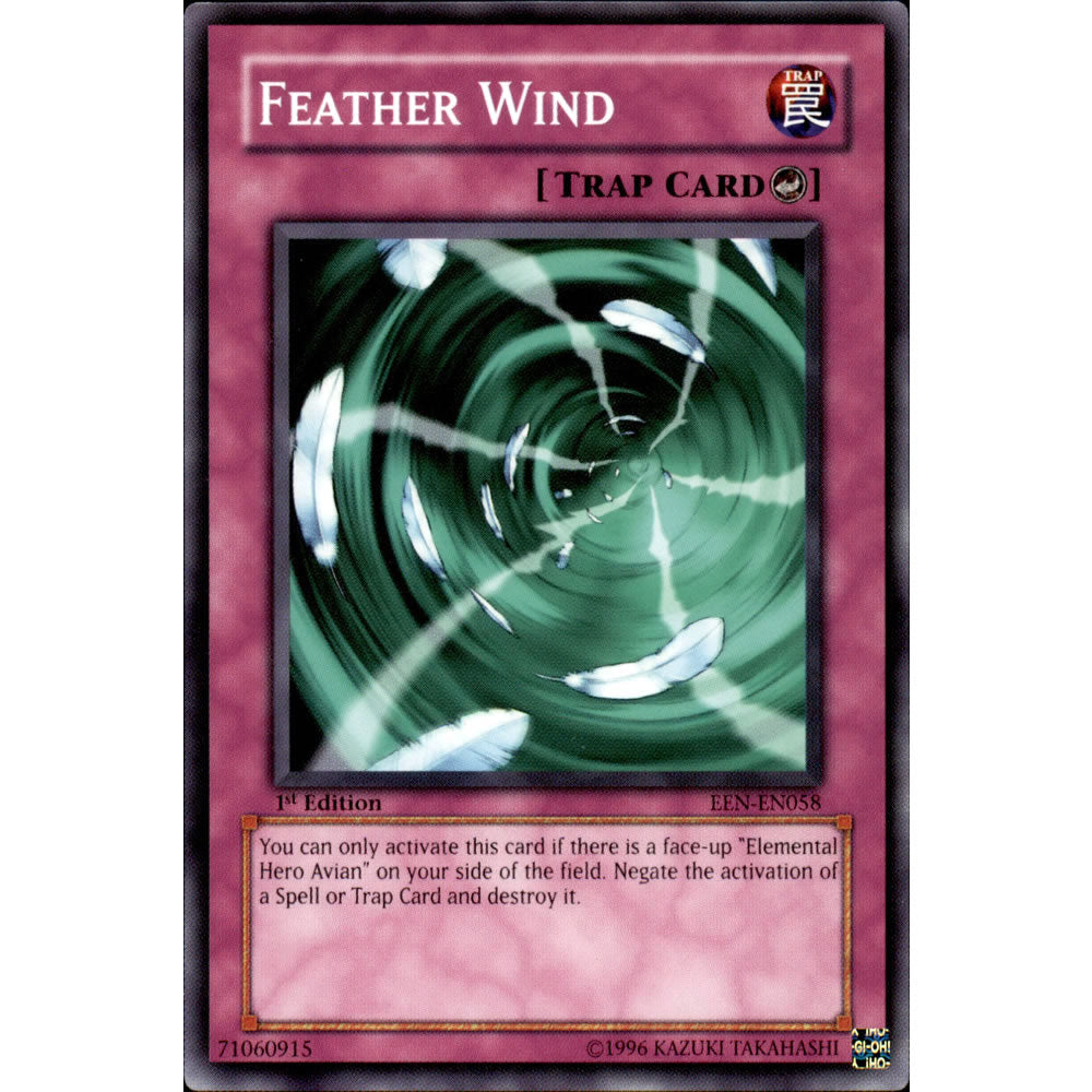 Feather Wind EEN-058 Yu-Gi-Oh! Card from the Elemental Energy Set