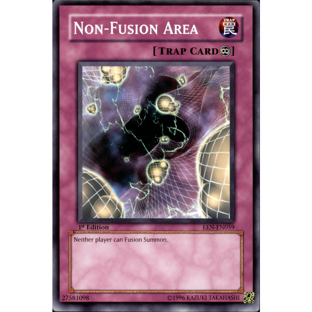 Non-Fusion Area EEN-059 Yu-Gi-Oh! Card from the Elemental Energy Set