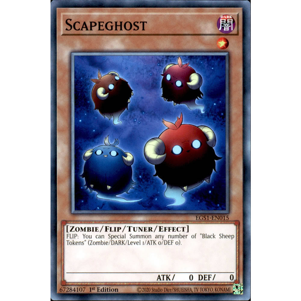 Scapeghost EGS1-EN015 Yu-Gi-Oh! Card from the Egyptian God Deck: Slifer the Sky Dragon Set