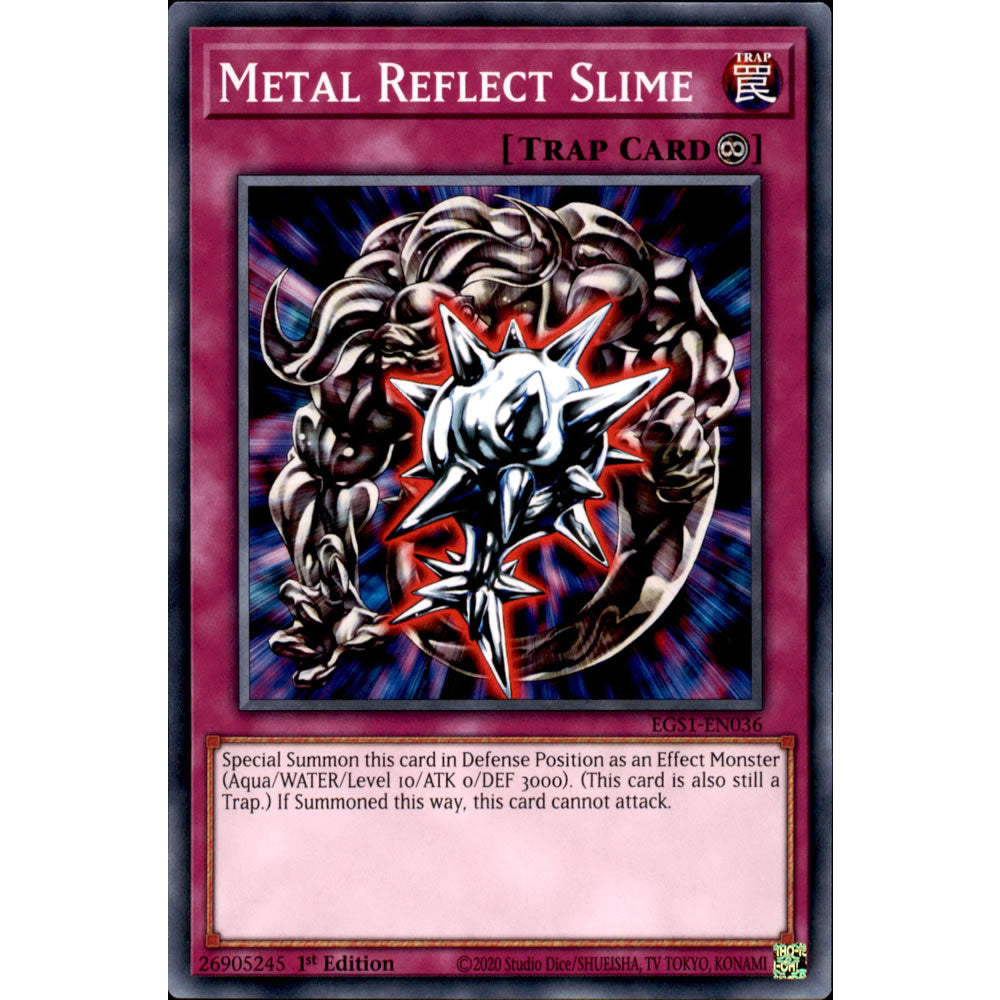 Metal Reflect Slime EGS1-EN036 Yu-Gi-Oh! Card from the Egyptian God Deck: Slifer the Sky Dragon Set