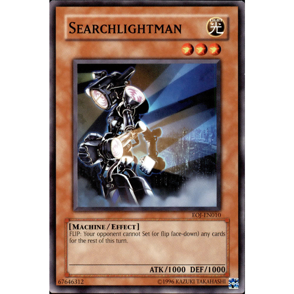 Searchlightman EOJ-EN010 Yu-Gi-Oh! Card from the Enemy of Justice Set