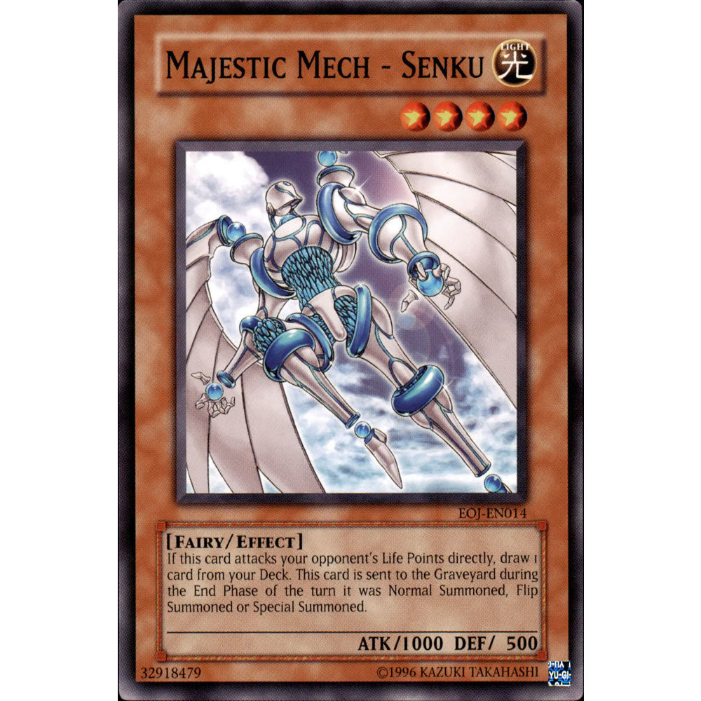 Majestic Mech - Senku EOJ-EN014 Yu-Gi-Oh! Card from the Enemy of Justice Set