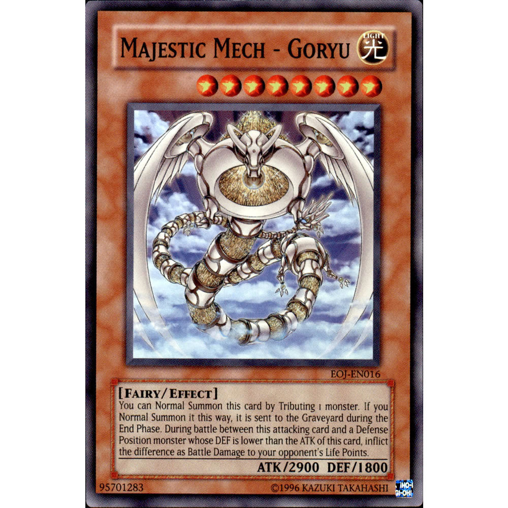 Majestic Mech - Goryu EOJ-EN016 Yu-Gi-Oh! Card from the Enemy of Justice Set