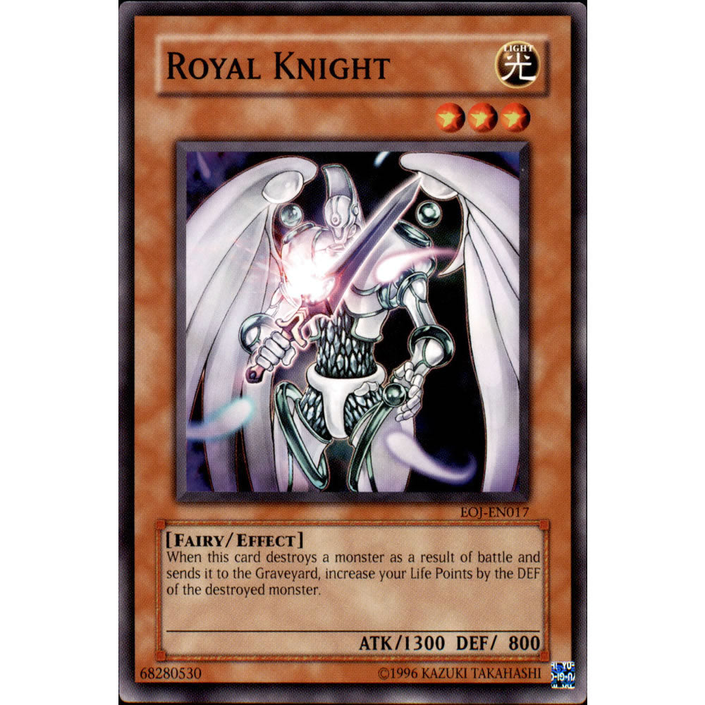 Royal Knight EOJ-EN017 Yu-Gi-Oh! Card from the Enemy of Justice Set