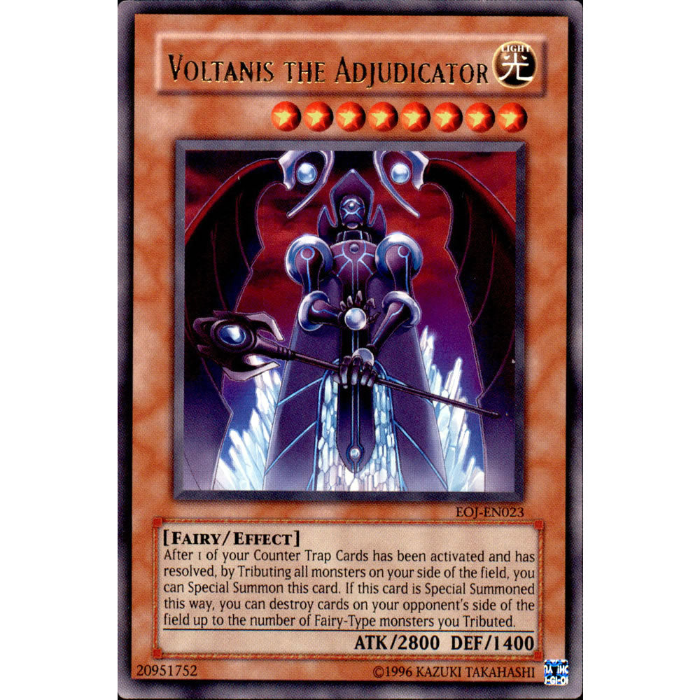 Voltanis the Adjudicator EOJ-EN023 Yu-Gi-Oh! Card from the Enemy of Justice Set