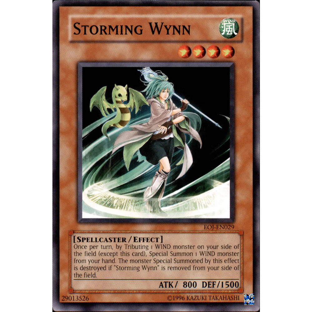 Storming Wynn EOJ-EN029 Yu-Gi-Oh! Card from the Enemy of Justice Set