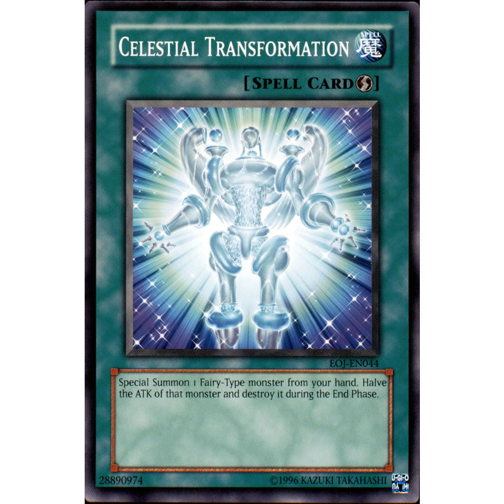 Celestial Transformation EOJ-EN044 Yu-Gi-Oh! Card from the Enemy of Justice Set